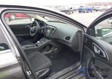 2015 Chrysler 200 Limited из США, поврежденный, VIN 1C3CCCAB1FN682490
